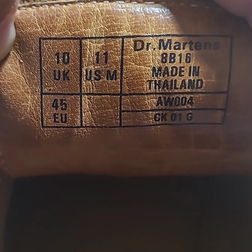 DR.MARTENS Platform Shoes Size 11 Men's
